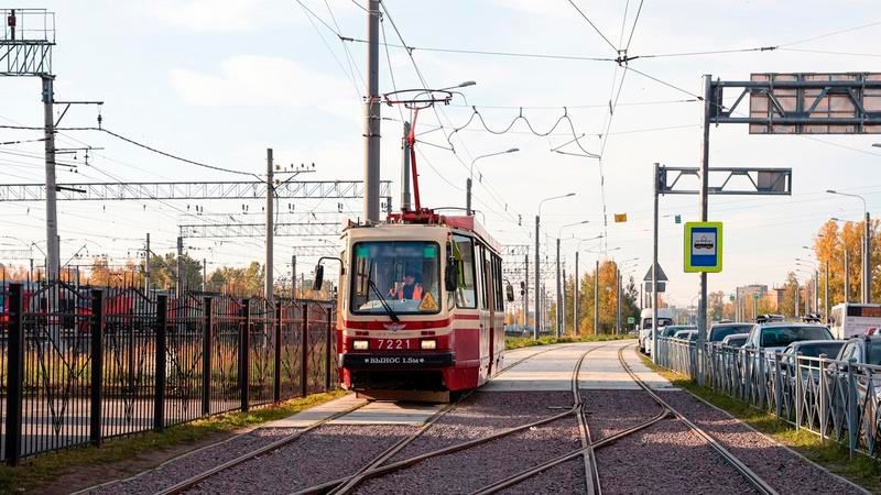 Новую трамвайную линию запустят в Петербурге