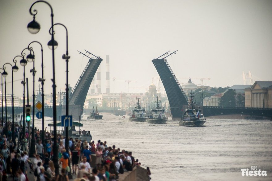 Центр Петербурга будет перекрыт из-за репетиции Главного военно-морского парада