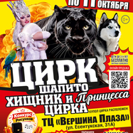 Цирк шапито "Хищник и принцесса цирка" в г.Пятигорск