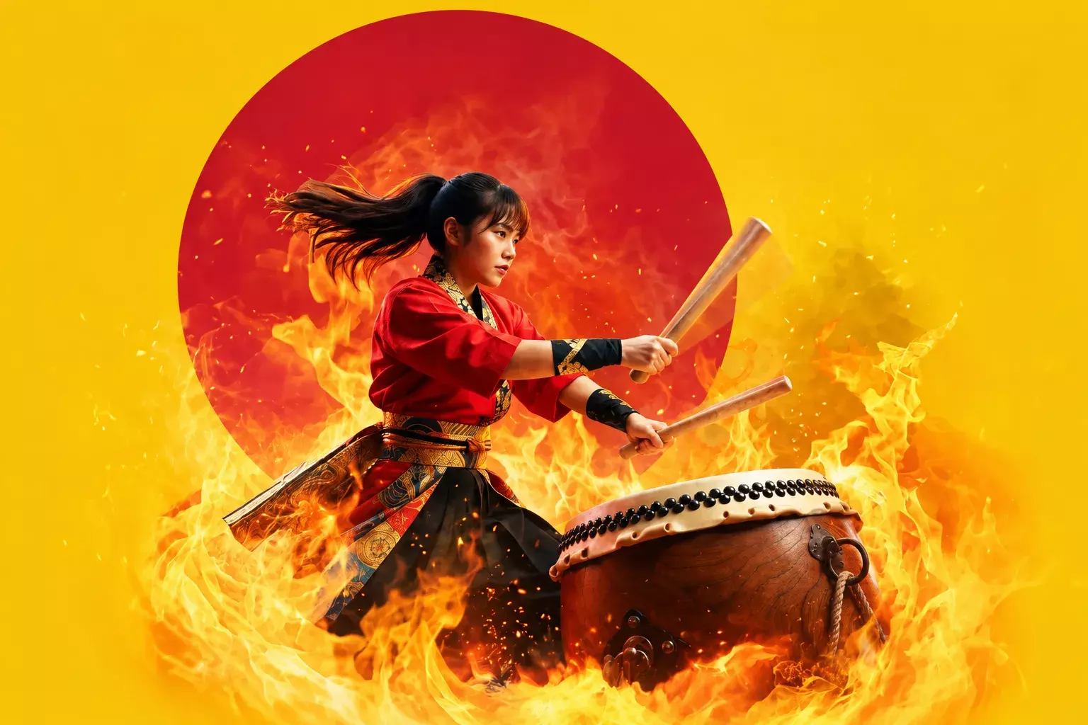 ШОУ ЯПОНСКИХ БАРАБАНОВ TAIKO IN-SPIRATION