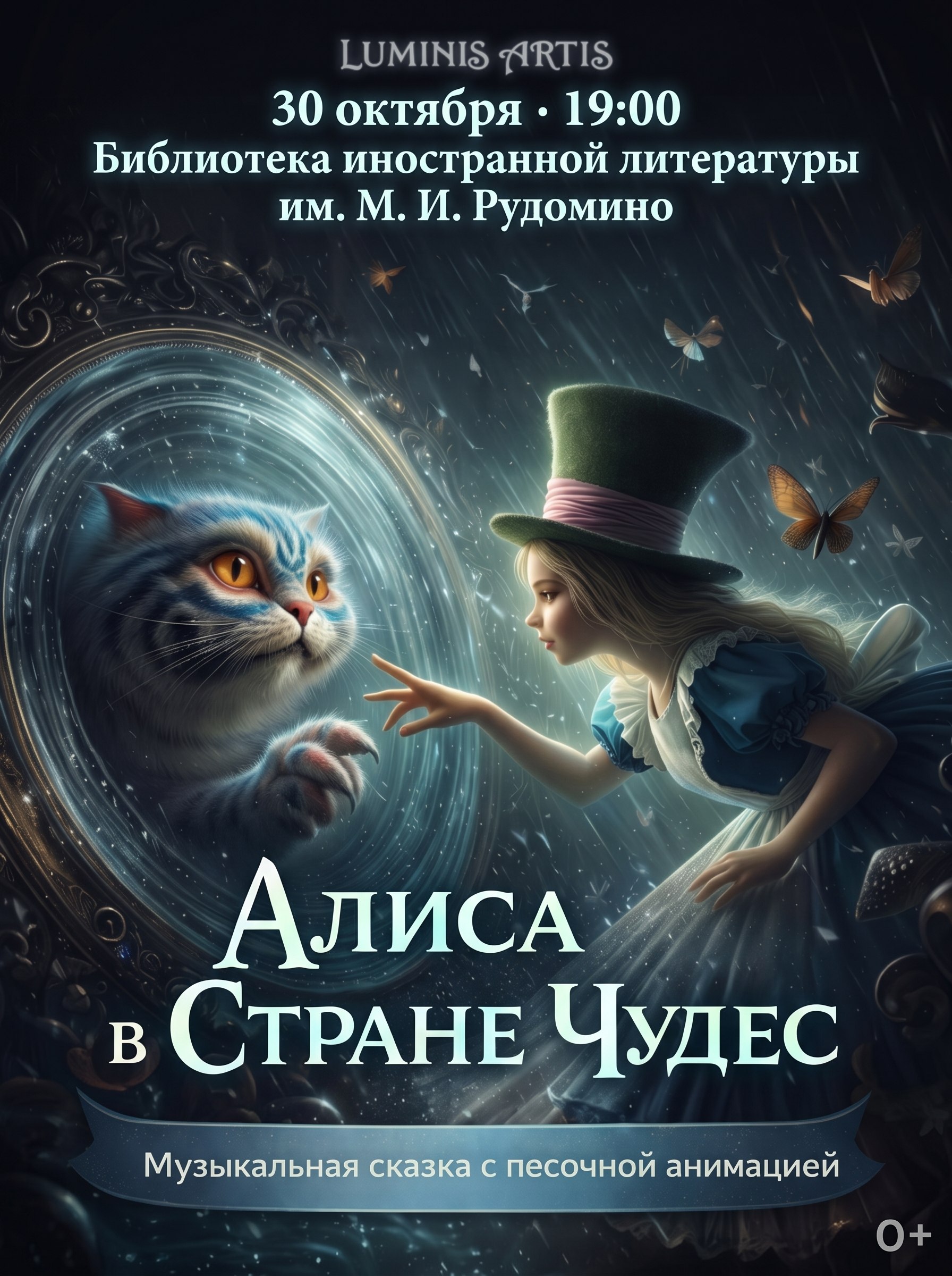 Алиса в стране чудес. Музыкальная сказка с песочной…