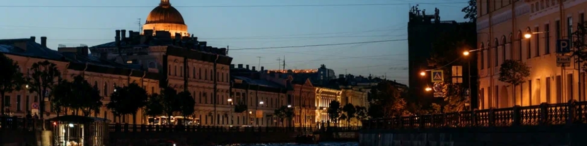 Блеск Северной столицы - ночная прогулка по каналам центра…