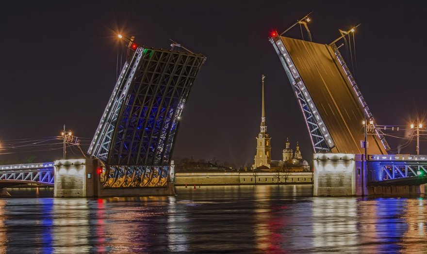 The Neva River and draw-bridges - Picture of SPb GURU, St. Petersburg - Tripadvi