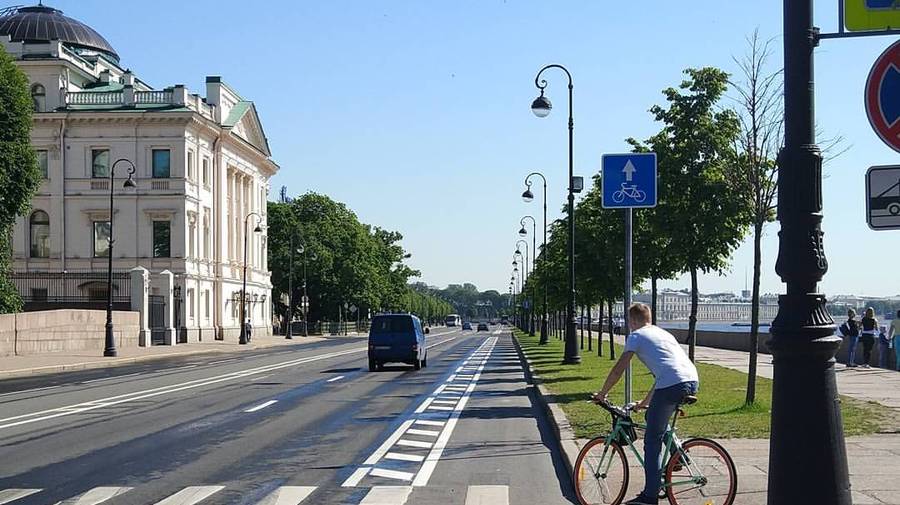 В городе появится более 80 километров новых велодорожек уже к 2019 году