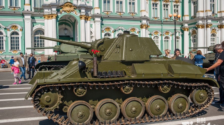Военную технику времён ВОВ выставят в Соляном переулке