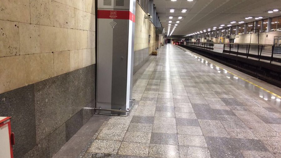На красной линии появились первые шкафы для Wi-Fi 