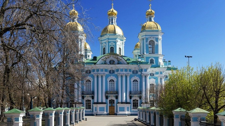 18. Никольская площадь, 1/3, Николо-Богоявленский морской собор 