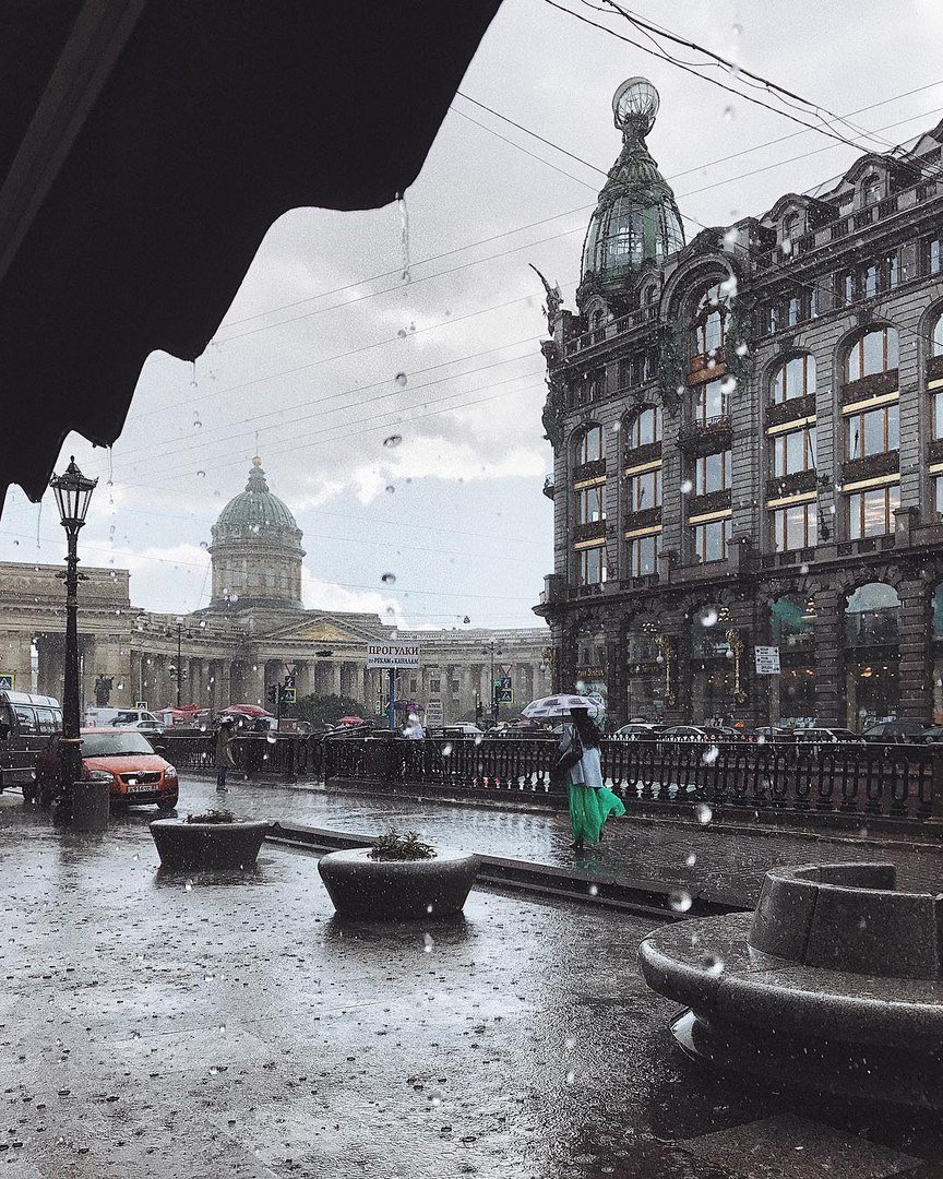 Петербуржцев ждёт дождливая неделя