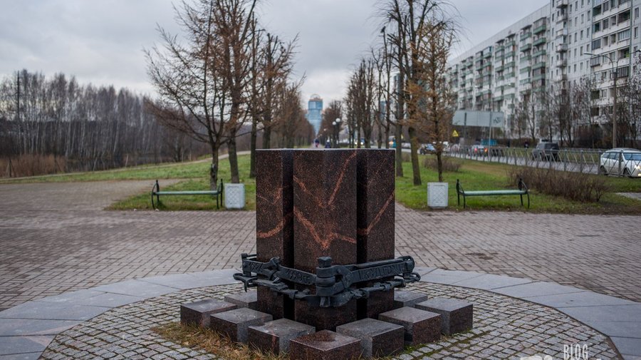 Памятник ликвидаторам чернобыльской катастрофы