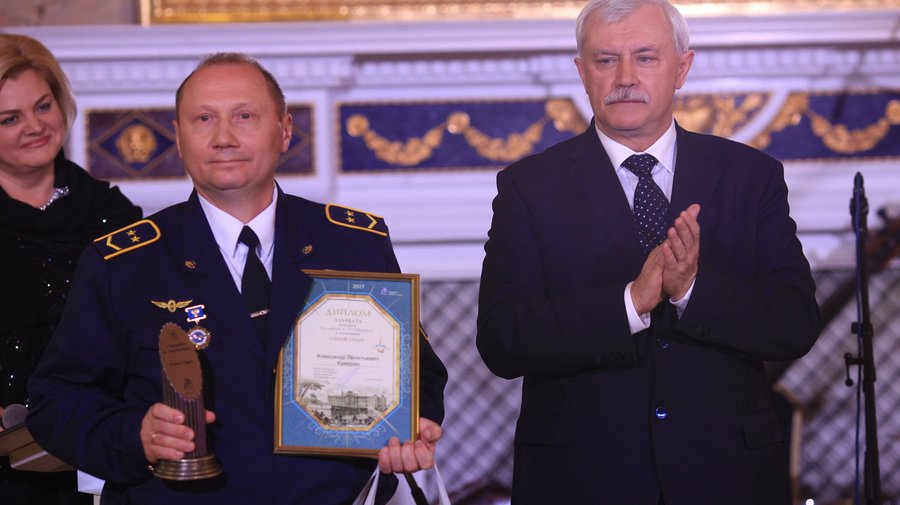 Машинист взорвавшегося поезда метро стал героем года по версии премии «Петербург и петербуржцы» 
