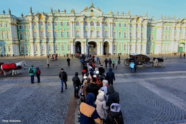 Петербург Эрмитаж очередь