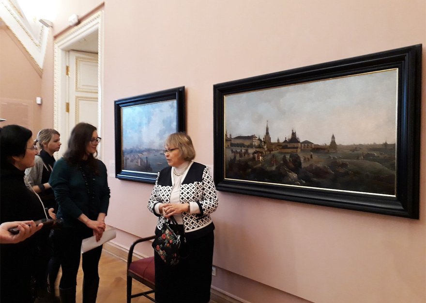 Выставка «Москва времён Екатерины II и Павла I в картинах Жерара Делабарта» 
