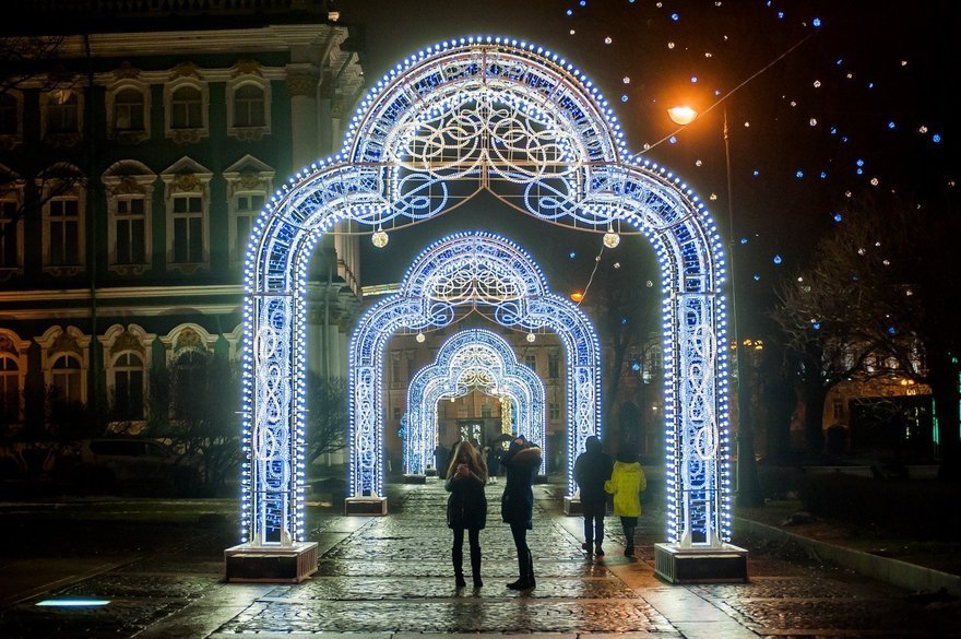 Самые Новогодние Места