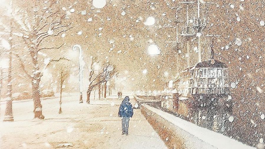 На Петербург надвигается сильный снегопад 