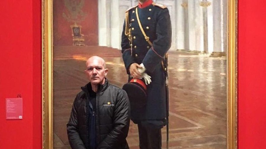 Антонио Бандерас посетил Русский музей 
