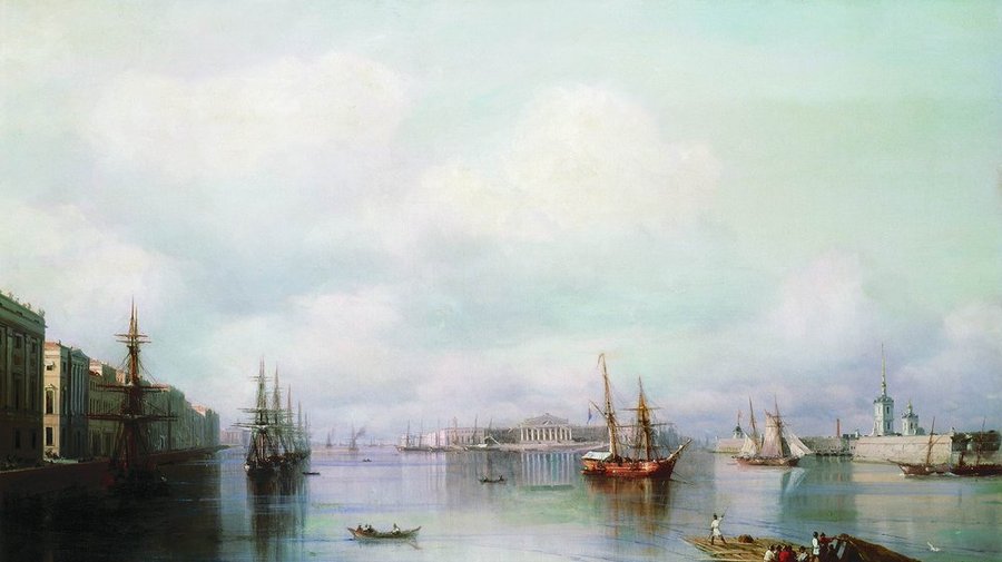 «Вид Петербурга». 1888 год