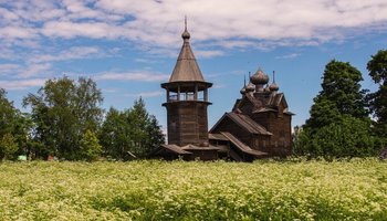 Деревянная церковь Дмитрия Мироточивого в Щелейки