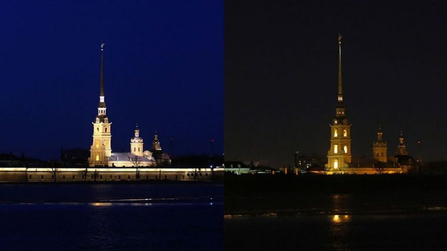 24 марта Петропавловская крепость, Стрелка Васильевского острова и другие достопримечательности погрузятся во тьму