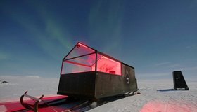 В Финляндии появился отель на лыжах с видом на северное сияние 