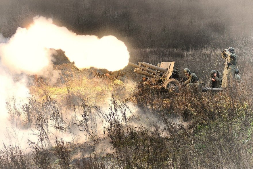 Военная реконструкция «За Ленинград! Красное Село»