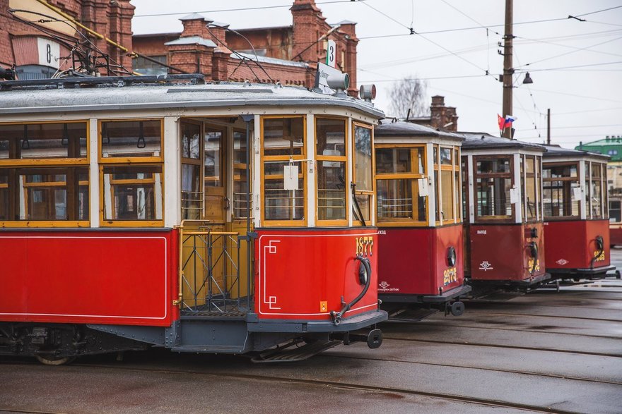 Трамваи времён Великой Отечественной войны проедут по улицам города на Неве 