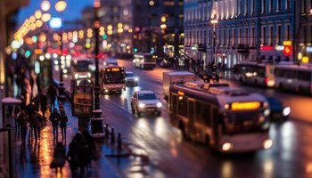 Карты и маршруты ночного транспорта в майские праздники в Петербурге