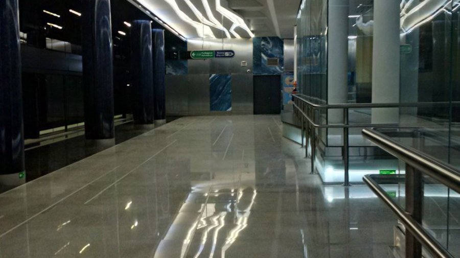 В Петербурге открылась станция метро «Новокрестовская»