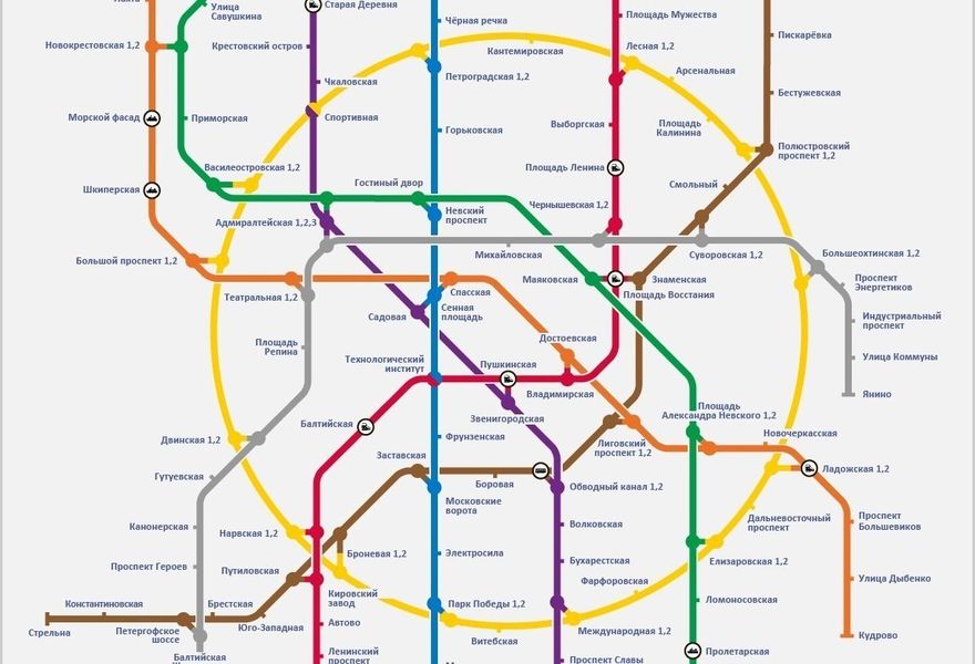 Кольцевую линию метро в Петербурге начнут воплощать в 2019 году