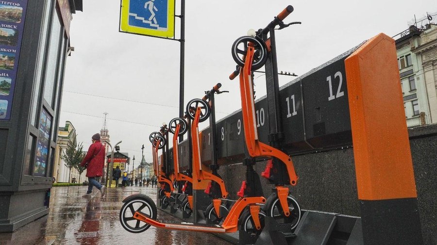 В Петербурге запускают самокат-шеринг