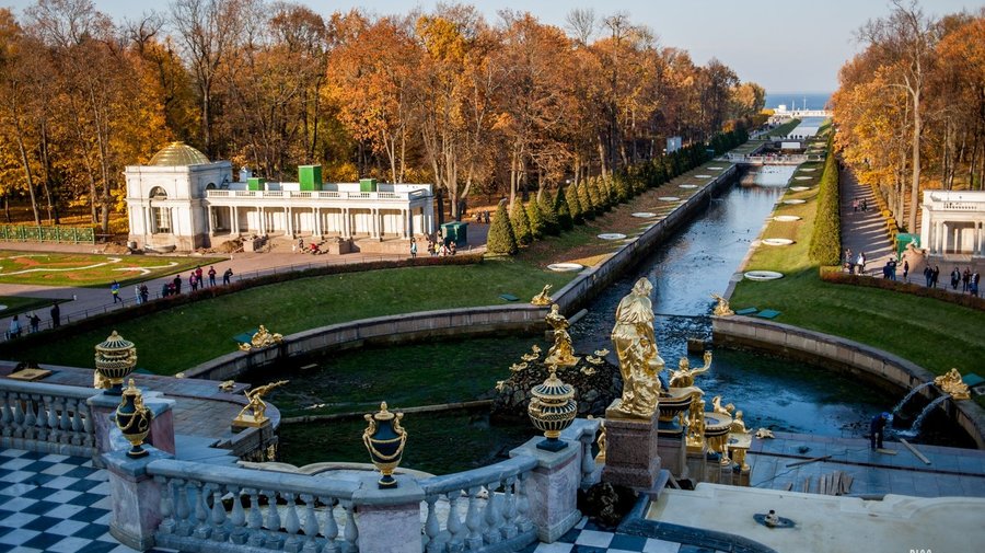 Нижний парк Петергофа