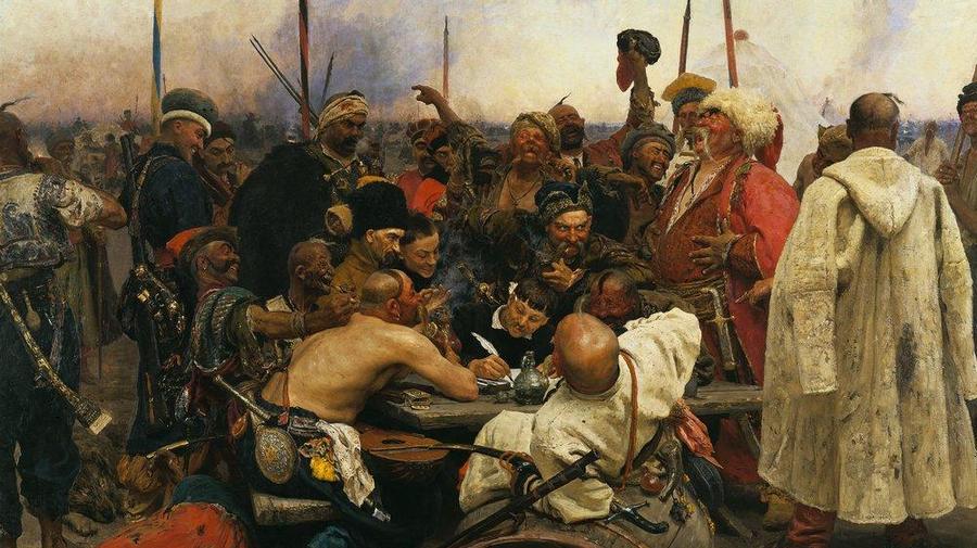 «Запорожцы пишут письмо турецкому султану» Ильи Репина