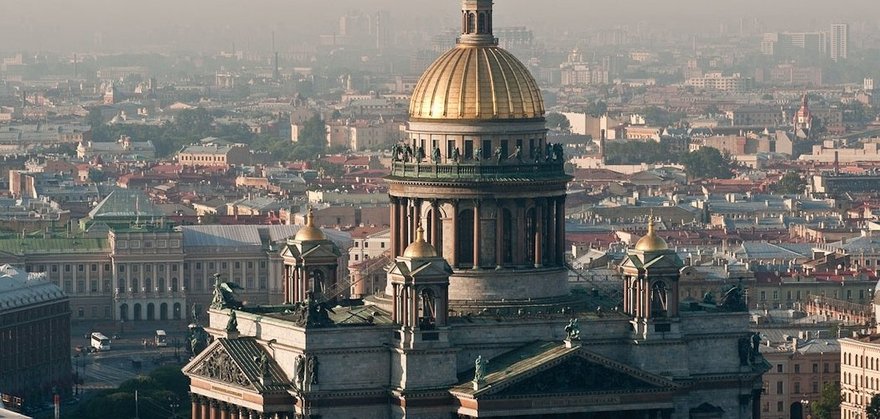 Колоннаду Исаакиевского собора закроют на реставрацию