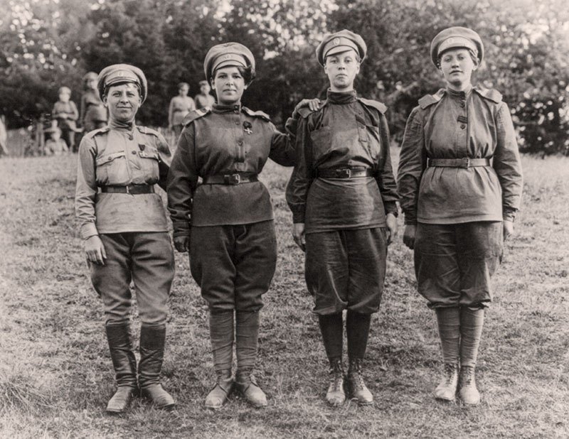 Лекция о женщинах в русских войнах