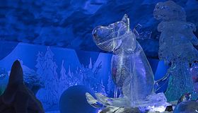 Ледяной парк с Муми-троллями открылся в Финляндии