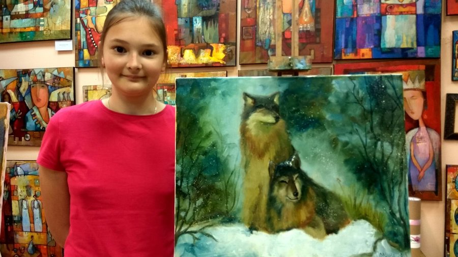 Мастер-класс живописи маслом в школе Paintmart