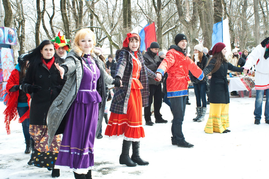 Московский масленичный парад
