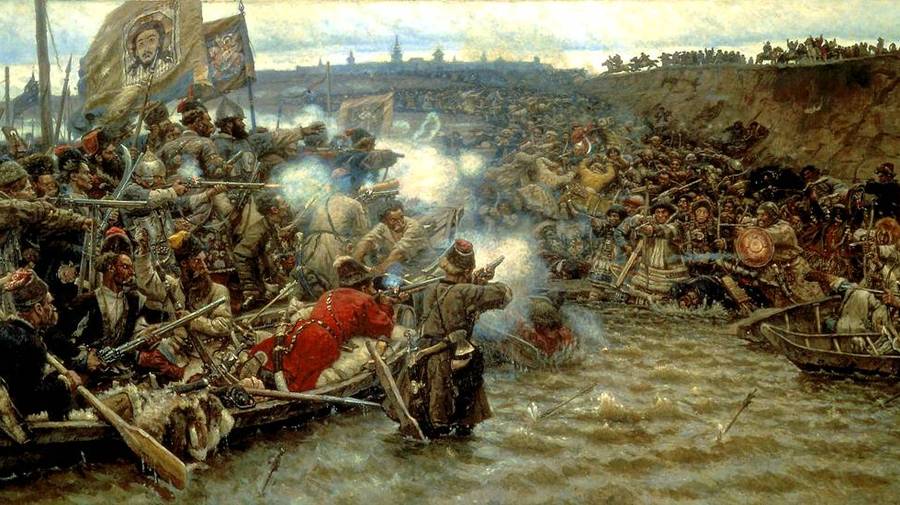 «Покорение Сибири Ермаком»