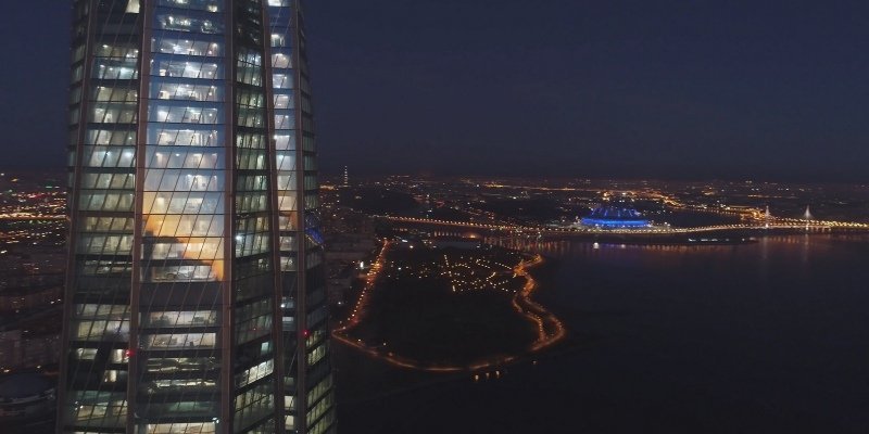 Панорамный ресторан в «Лахта Центре» откроется на 75-м и 76-м этажах