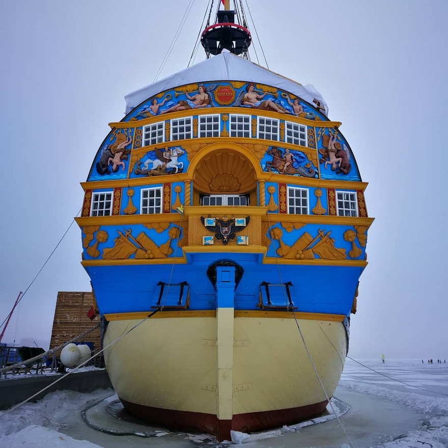 Масленица на «Полтаве» 