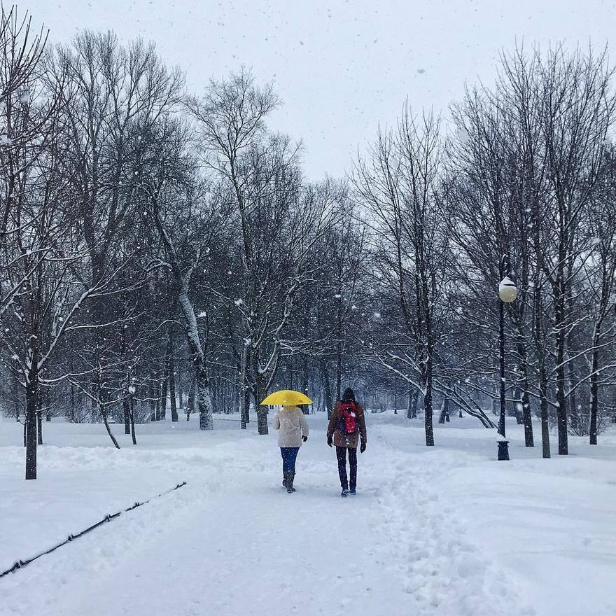 Масленичные гулянья в Александровском парке