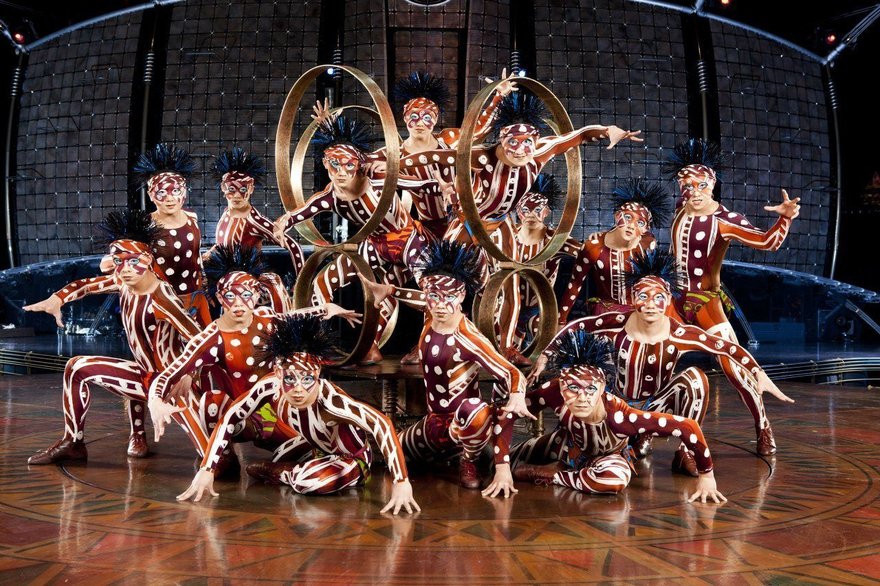 Грандиозное шоу Dralion от Cirque du Soleil 