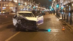 Скорость движения на Невском проспекте могут ограничить до 40 километров в час