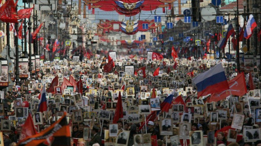 Во время акции «Бессмертный полк» по Невскому проспекту пройдёт миллион человек