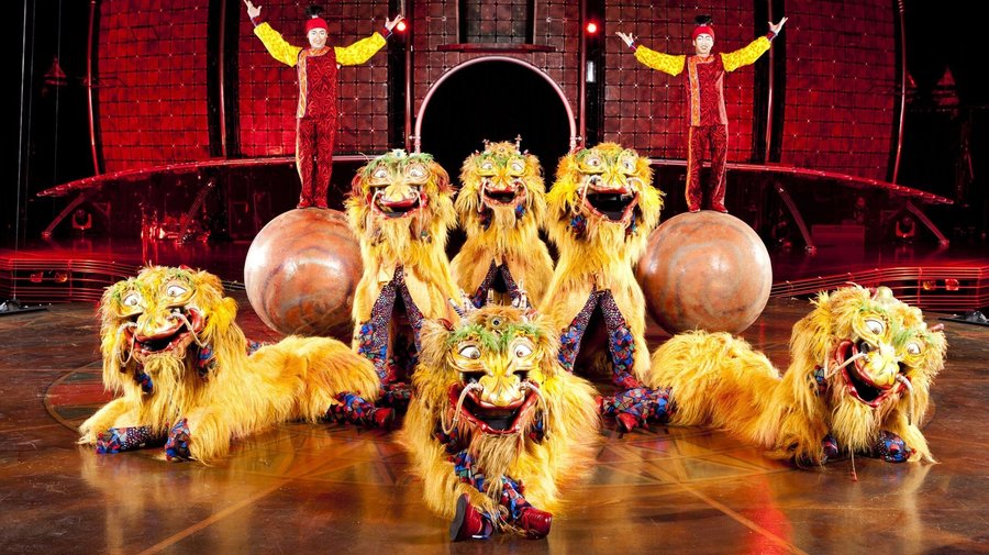 Грандиозное шоу Dralion от Cirque du Soleil