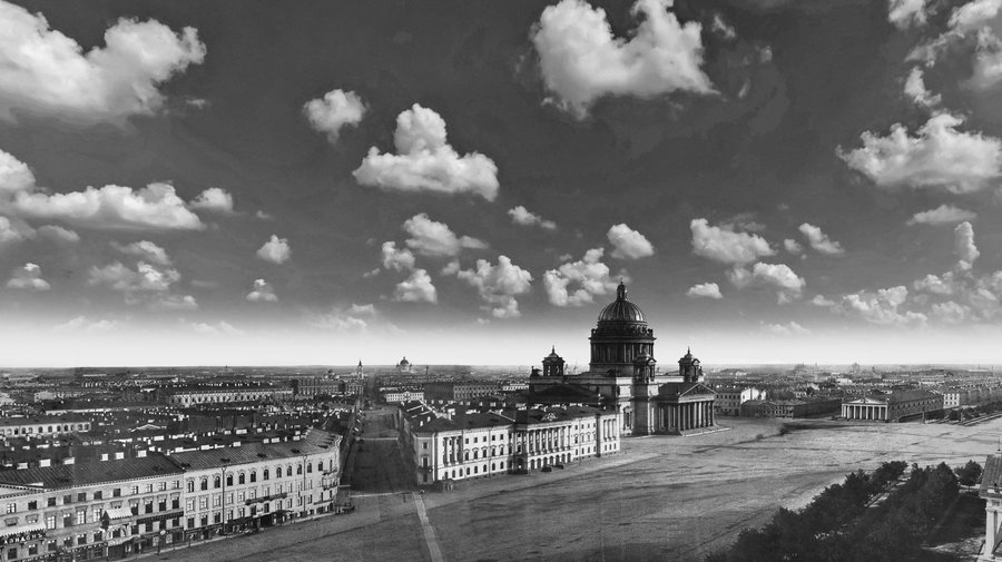 Петербургский фотограф создал 3D-панораму города из снимков 1861 года