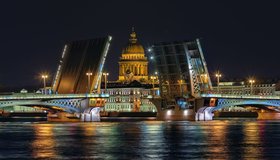 В Петербурге не будут разводить мосты в ночь на 10 мая