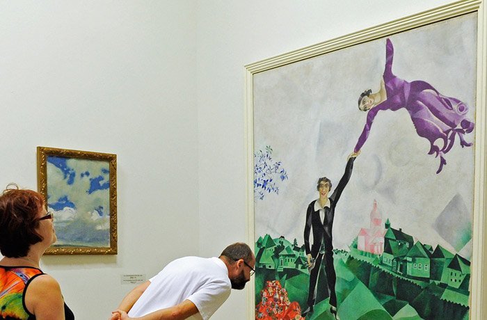 В Русском музее можно будет снова полюбоваться шедеврами Шагала и Малевича 