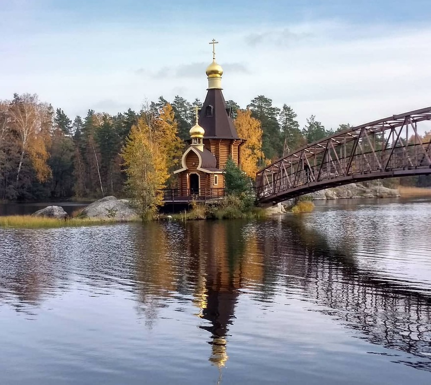 Вуокса храм андрея первозванного