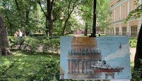 РГПУ имени Герцена открыл свой сад для свободного посещения