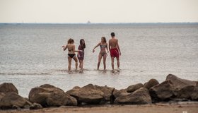 Обнажаться можно, половые органы показывать нельзя: полиция разъяснила права петербуржцев в жару